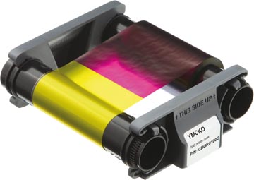 Evolis Badgy Ttr Ribbon Ymcko Cbgr0100C 100Prints