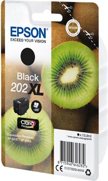 202XL Black EPSON XP INKT ZWART HC 550 PAGINA'S 13,8ML