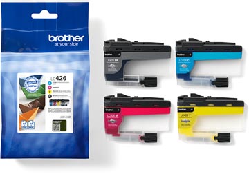 LC426VAL BROTHER MFCJ INKT (4) CMYK ST 1X3000/3X1500PAGINA'S