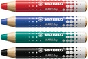 Markdry Wallet 4 Pcs + 1 Sharpener + 1 Cleaning Wipe