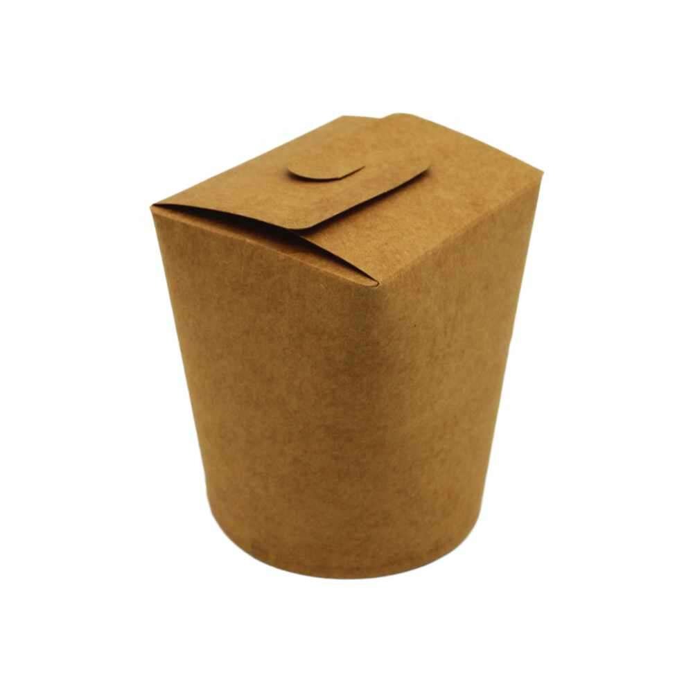 Pastabeker 26 oz bruin (750 ml) 50 stuks