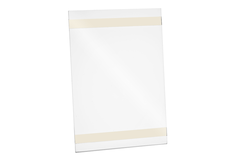 Wandkaarthouder met DZ tape A4 portrait