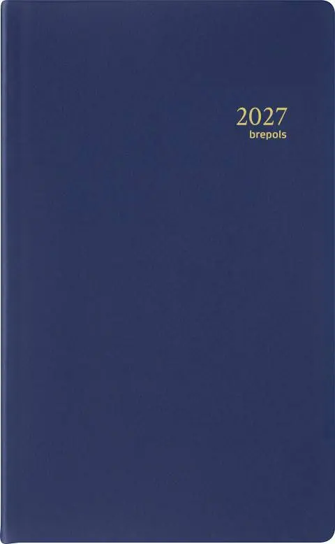 Agenda Brepols Building Gebonden Blauw