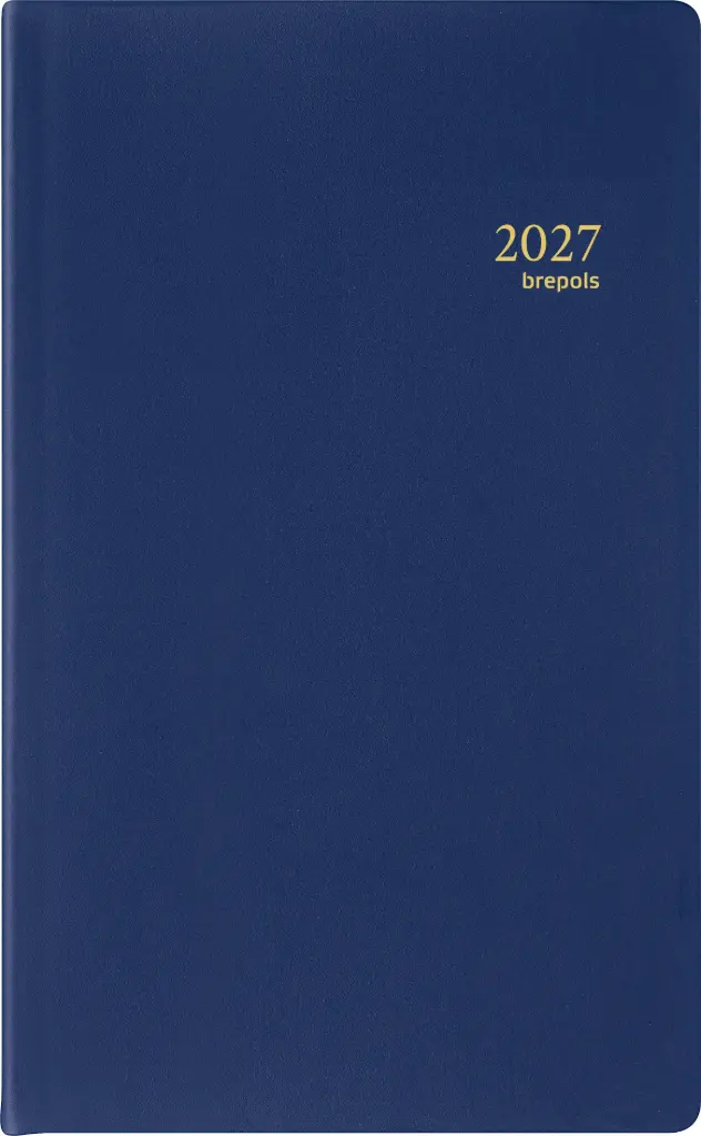 Agenda Brepols Building Gebonden Blauw