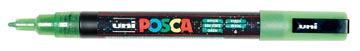 POSCA CONISCHE PUNT FIJN 0.9-1.3mm DONKERGROEN
