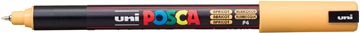 POSCA GEKALIBREERDE PUNT EXTRA FIJN 0.7mm ABRIKOOS