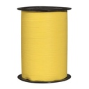 MAT LINE lint, citroengeel, crêpepapier effect, matte afwerking matline crepon - 10mm x 250m