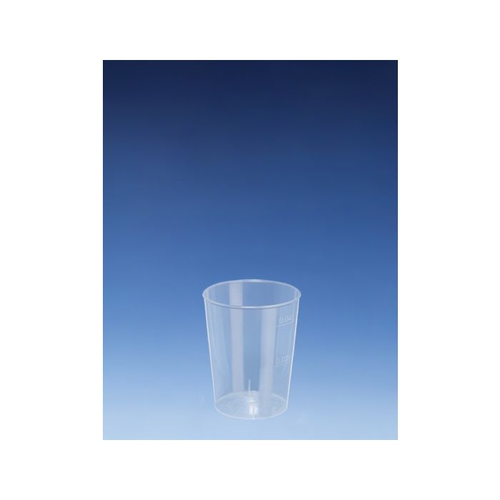 Pp Borrelglas - Transparant - Ø43X52Mm 20-40Ml Reuse 50 Stuks