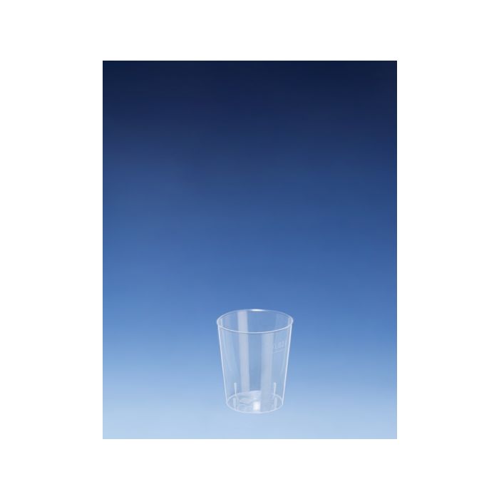 Pp Borrelglas - Transparant - Ø37X42Mm 20Ml Reuse 50 Stuks