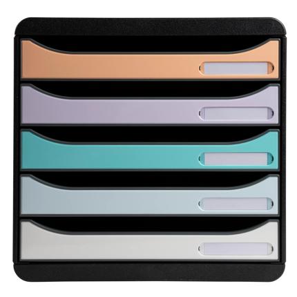 BIG-BOX PLUS PASTEL ZWART/PASTEL GLOSSY