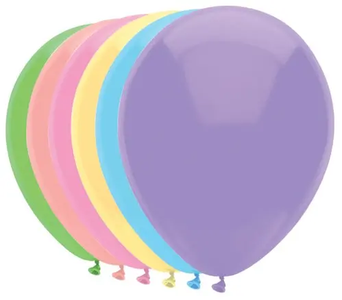 Ballon pastel mix (Ø30cm, 100st)