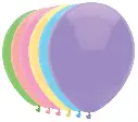Ballon Pastel Mix (Ø30Cm, 100St)