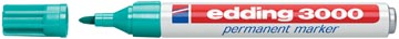 EDDING PERMANENT MARKER 3000 TURKOOIS