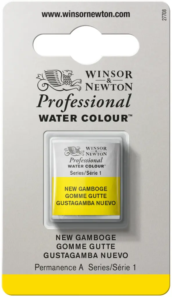 w&n professional watercolour h/pan gamb new usa - serie 1