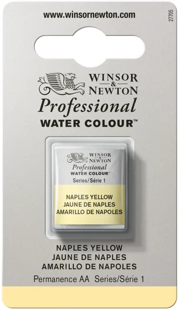 w&n professional watercolour h/pan naples ye usa - serie 1