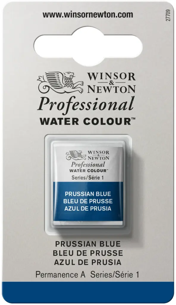 w&n professional watercolour h/pan prussian blue -serie 1
