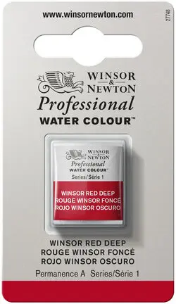 w&n professional watercolour h/pan wins red dp'04 - serie 1