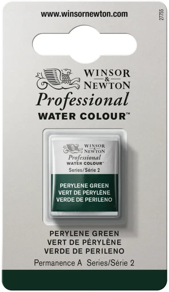 w&n professional water colour h/pan perylen grn'04 serie 2