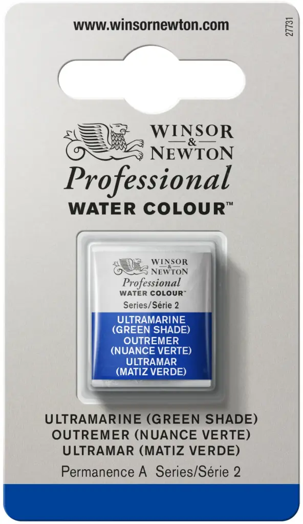 w&n professional water colour h/pan ultra grn shde serie 2
