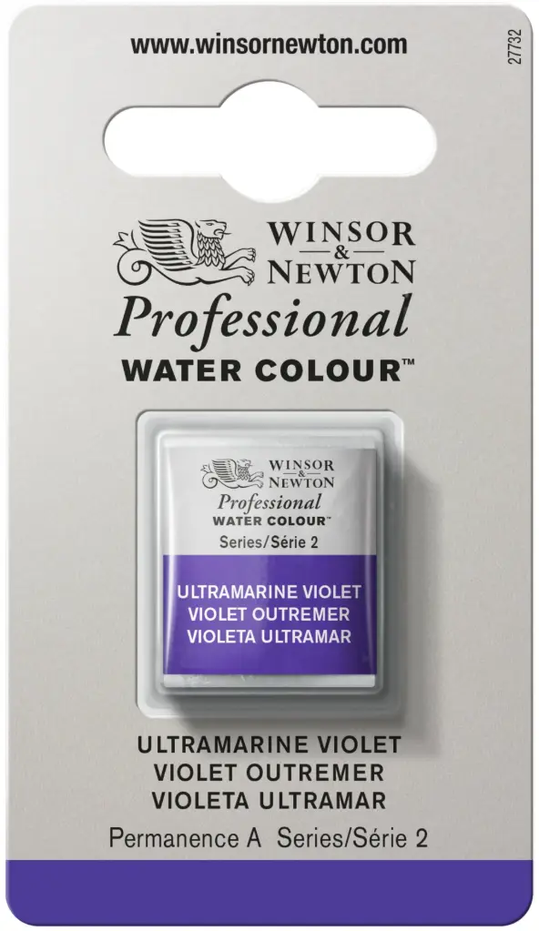 w&n professional water colour h/pan ultra violet serie 2