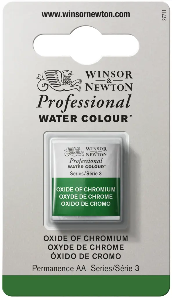 w&n professional watercolour h/pan oxide chrom'm - serie 3