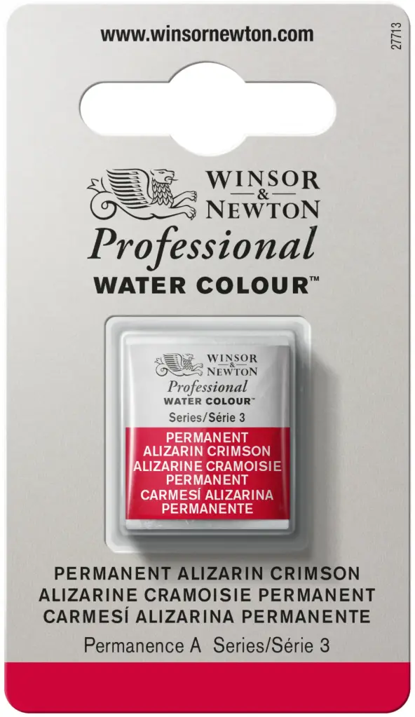 w&n professional water colour h/pan perm aliz crim - serie 3