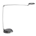 Bureaulamp led maulspace, dimbaar zilver