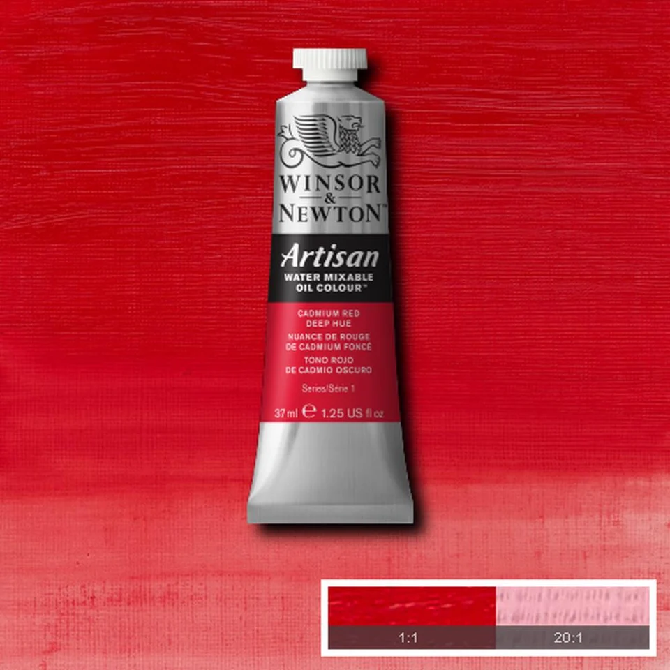 w&n artisan 37ml cad red hue serie 1
