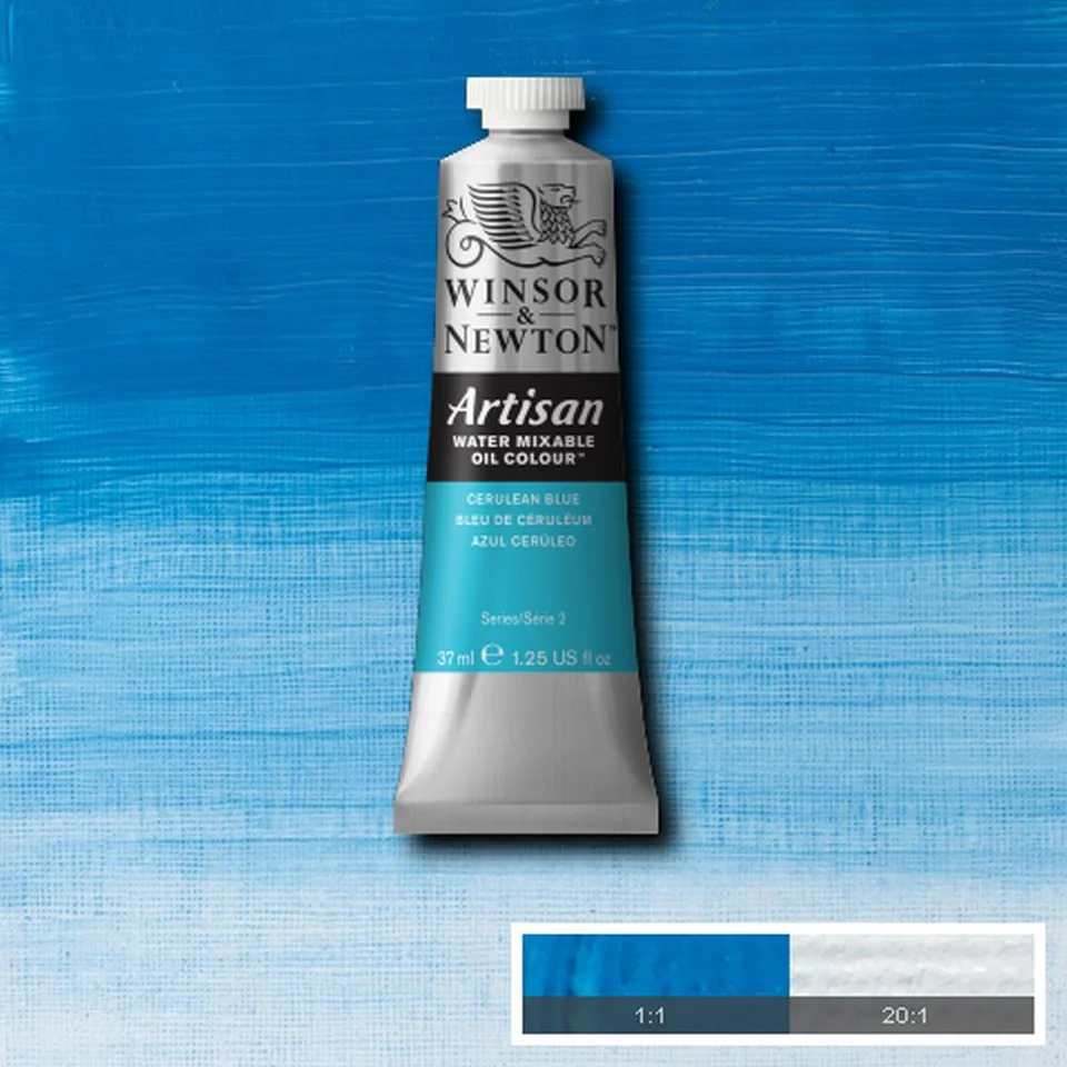 w&n artisan 37ml cerulean bleu serie 2