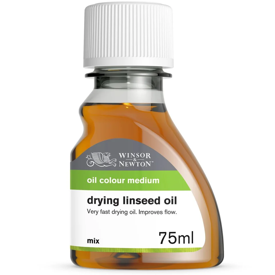 w&n drogende lijnolie 75ml