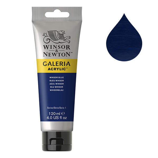 W&N Galeria Acrylic Colour 120Ml Winsor Blue