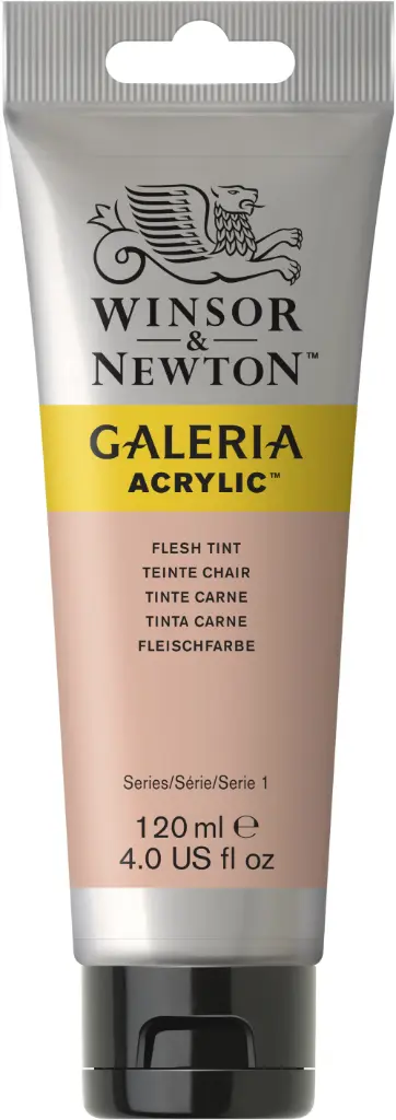 w&n galeria acrylic colour 120ml pale rose