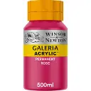 w&n galeria acrylic colour 500ml permanent rose