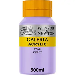 w&n galeria acrylic colour pale violet, 500ml 