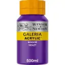 w&n galeria acrylic colour 500ml winsor violet