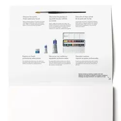 w&n prof aquarelpapier gf blok 300gr 20 vel 17,8x25,4cm
