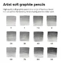 Winsor & Newton Studio Collection Set 12 Zachte Grafietpotloden