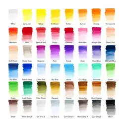 w&n watercolour pencils, set 48pc