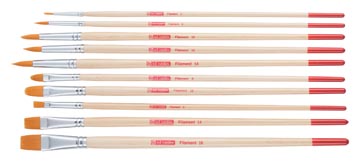 Talens Art Creation Penselenset Polyester Geassorteerd, Set Met 10 Penselen