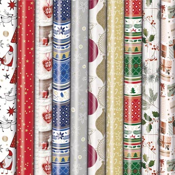 kerstpapier prasenta 2mx70cm
