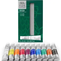 w&n winton oil colour 10x12ml beginners set