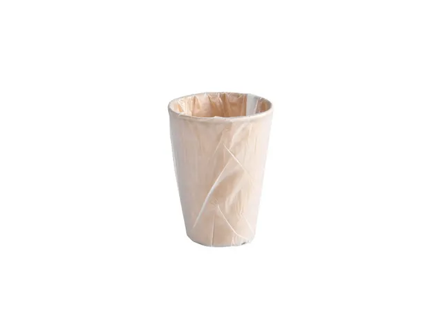 500 stuks individueel verpakte kraft beker 210ml