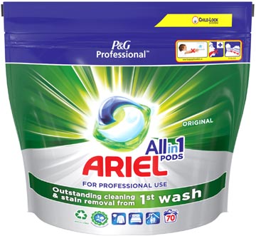 Wasmiddel Ariel Prof All-One Regular 70 Pods