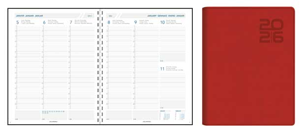 Agenda Plan-A-Week A4 1Week/2Blz