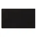 Rhodiarama soepele onderlegger formaat M - 80x40 cm - in Italiaans kunstleer - Zwart