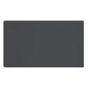 Rhodiarama Soepele Onderlegger Formaat M - 80X40 Cm - In Italiaans Kunstleer - Titanium