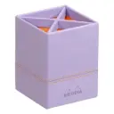 Rhodiarama Pennenhouder In Italiaans Kunstleer 8X8X11 Cm - Iris