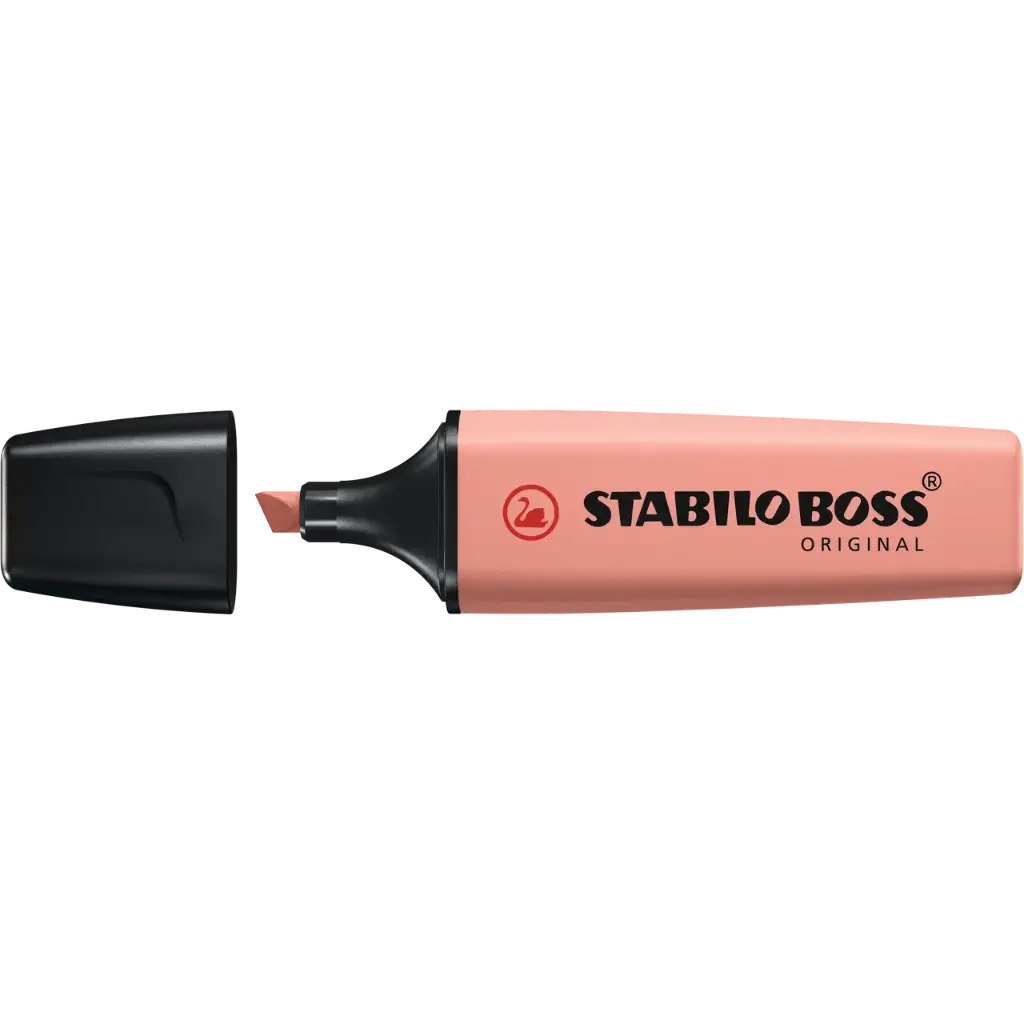 merkstift sienna stabilo boss