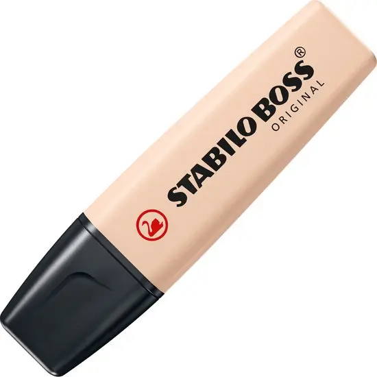 merkstift beige stabilo boss