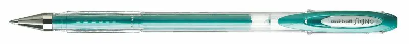Uni-Ball Gelroller Signo Pastel Groen - Glitter 0.7mm